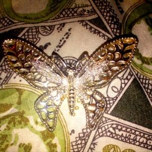 Butterfly brooch